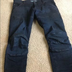 G star raw mens biker jeans 33